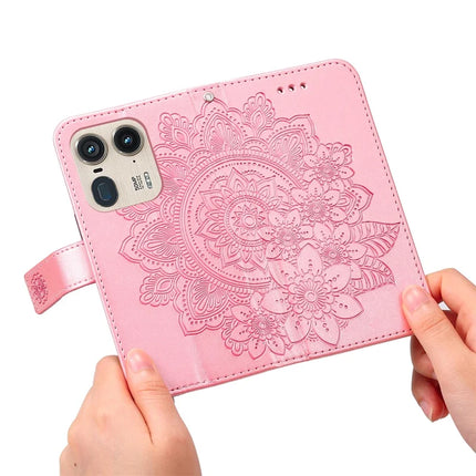 For Motorola Edge 50 Ultra 5G / Moto X50 Ultra 5G Case PU Leather Wallet Floral Phone Cover Stand View