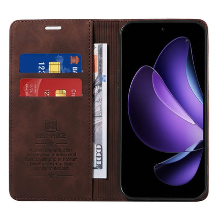 BETOPNICE 003 For Oppo Reno13 F 5G Wallet Case Leather Phone Cover with Stand