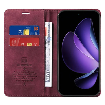 BETOPNICE 003 For Oppo Reno13 F 5G Wallet Case Leather Phone Cover with Stand