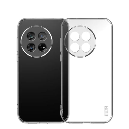 For OnePlus Ace 5 5G Clear Phone Case MOFI Ultra-Thin TPU Phone Back Cover - Transparent