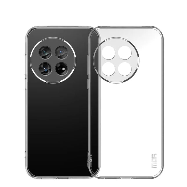 For OnePlus Ace 5 5G Clear Phone Case MOFI Ultra-Thin TPU Phone Back Cover - Transparent