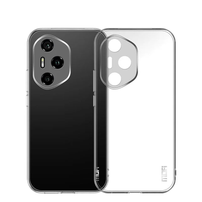 For Honor 300 Pro Clear Phone Case MOFI Ultra-Thin TPU Phone Back Cover - Transparent
