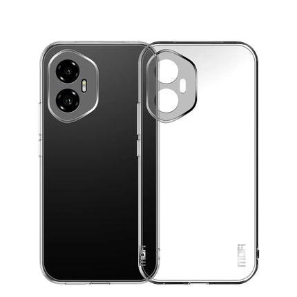 For Honor 300 Clear Phone Case MOFI Ultra-Thin TPU Phone Back Cover - Transparent