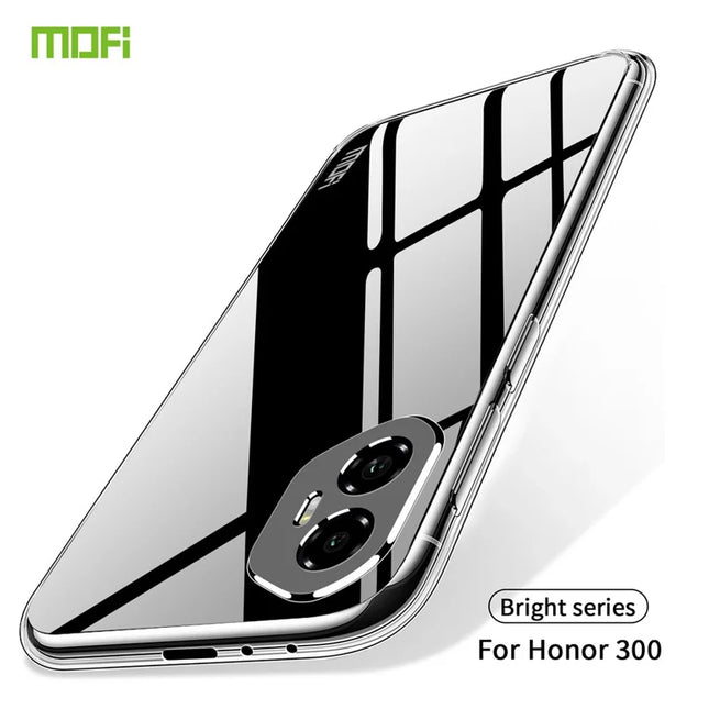 For Honor 300 Clear Phone Case MOFI Ultra-Thin TPU Phone Back Cover