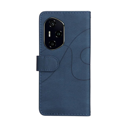 For Honor 300 Pro Leather Case Wallet Stand Color Splicing Phone Cover