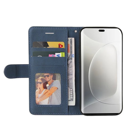 For Honor 300 Pro Leather Case Wallet Stand Color Splicing Phone Cover