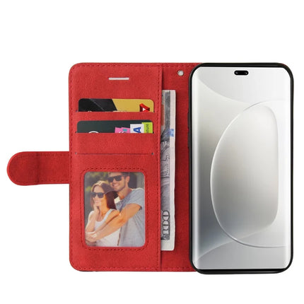 For Honor 300 Pro Leather Case Wallet Stand Color Splicing Phone Cover