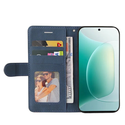 For Honor 300 Leather Case Wallet Stand Color Splicing Phone Cover