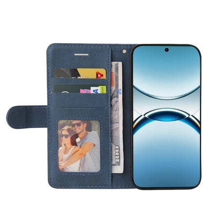 For Oppo Find X8 5G Leather Case Wallet Stand Color Splicing Phone Cover
