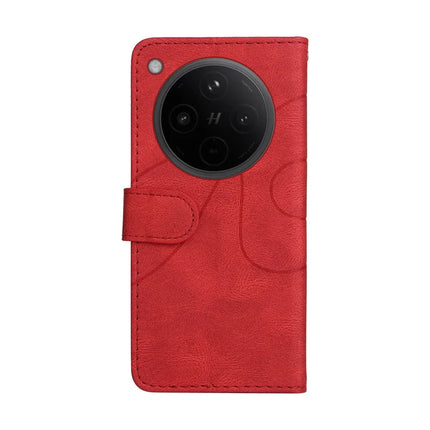 For Oppo Find X8 5G Leather Case Wallet Stand Color Splicing Phone Cover