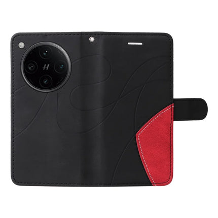 For Oppo Find X8 Pro 5G Leather Case Wallet Stand Color Splicing Phone Cover