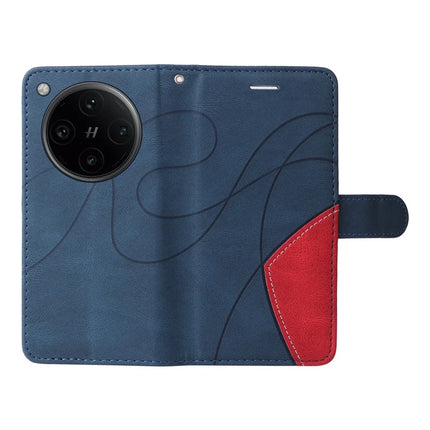 For Oppo Find X8 Pro 5G Leather Case Wallet Stand Color Splicing Phone Cover