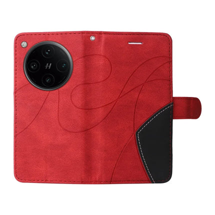 For Oppo Find X8 Pro 5G Leather Case Wallet Stand Color Splicing Phone Cover