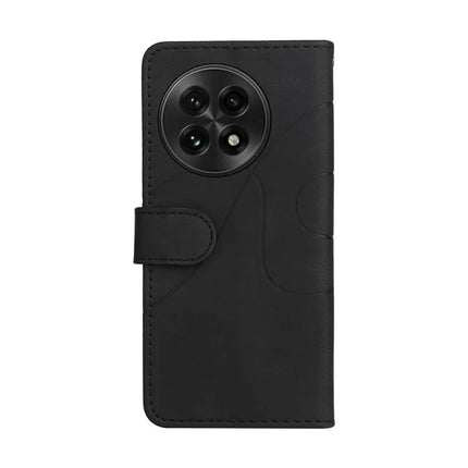 For OnePlus 13 Leather Case Wallet Stand Color Splicing Phone Cover