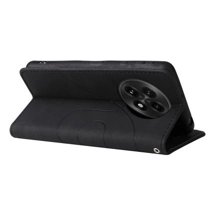 For OnePlus 13 Leather Case Wallet Stand Color Splicing Phone Cover