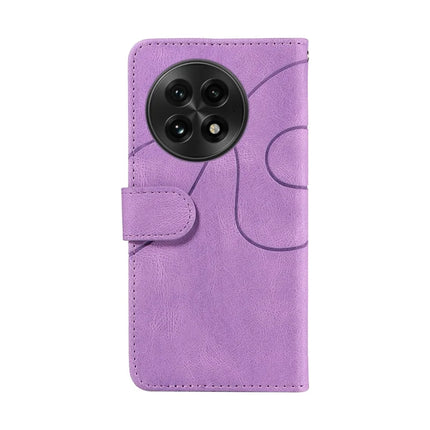 For OnePlus 13 Leather Case Wallet Stand Color Splicing Phone Cover