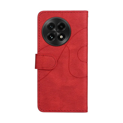 For OnePlus 13 Leather Case Wallet Stand Color Splicing Phone Cover