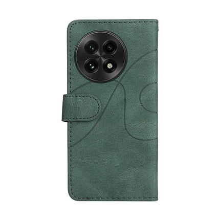 For OnePlus 13 Leather Case Wallet Stand Color Splicing Phone Cover