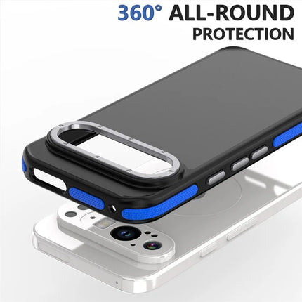 For Google Pixel 9 Pro XL Case Skin Touch PC + TPU Anti Drop Phone Back Cover