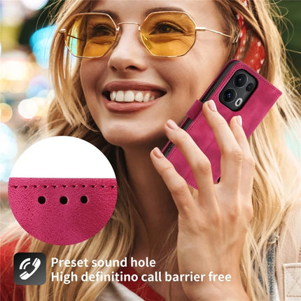 For Oppo Reno13 Pro 5G Case Flower Pattern PU Leather Wallet Phone Cover with Strap