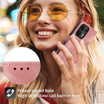 For Oppo Reno13 Pro 5G Case Flower Pattern PU Leather Wallet Phone Cover with Strap