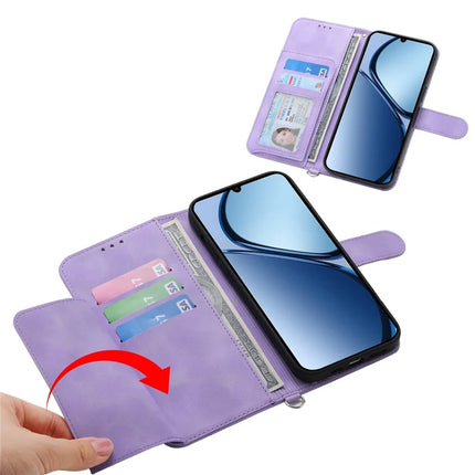 For Oppo Reno13 Pro 5G Case Flower Pattern PU Leather Wallet Phone Cover with Strap