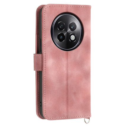 For Realme 13+ 5G Case Flower Pattern PU Leather Wallet Phone Cover with Strap