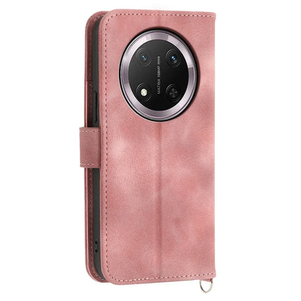 For Honor Magic7 Lite 5G / X9c 5G / X60 Pro 5G Case Flower Pattern PU Leather Wallet Phone Cover with Strap