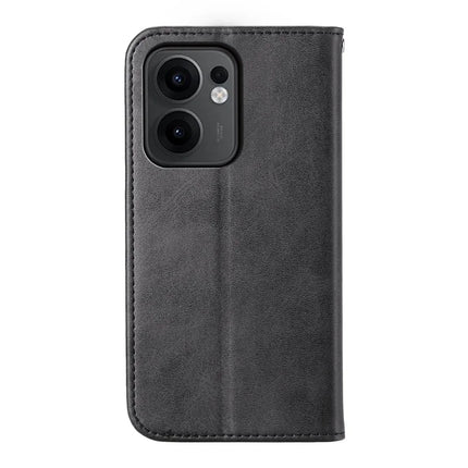 For Oppo Reno13 F 5G Case Calf Texture PU Leather Phone Cover with Wallet