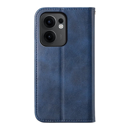 For Oppo Reno13 F 5G Case Calf Texture PU Leather Phone Cover with Wallet