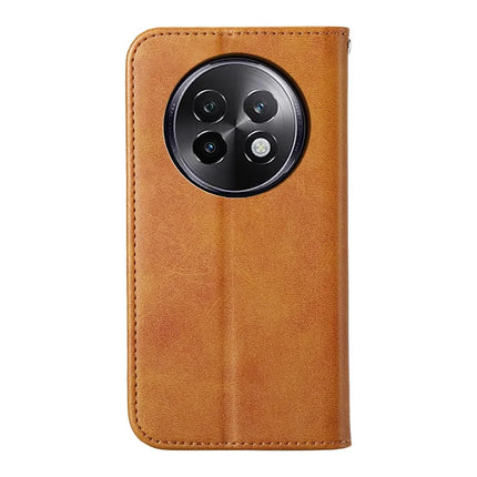For Realme 13+ 5G Case Calf Texture PU Leather Phone Cover with Wallet