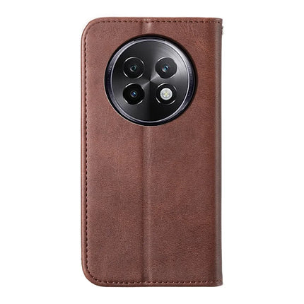 For Realme 13+ 5G Case Calf Texture PU Leather Phone Cover with Wallet