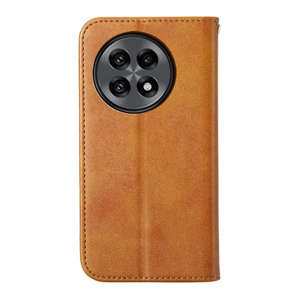 For OnePlus 13R 5G Case Calf Texture PU Leather Phone Cover with Wallet