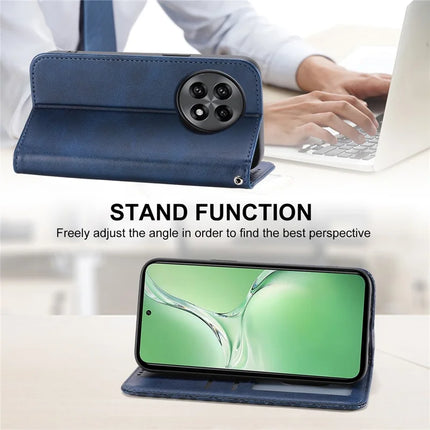 For OnePlus 13R 5G Case Calf Texture PU Leather Phone Cover with Wallet