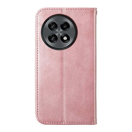 For OnePlus 13R 5G Case Calf Texture PU Leather Phone Cover with Wallet