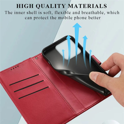 DF-06 For Motorola Moto G15 4G Phone Case Line Imprint Leather Wallet Cover