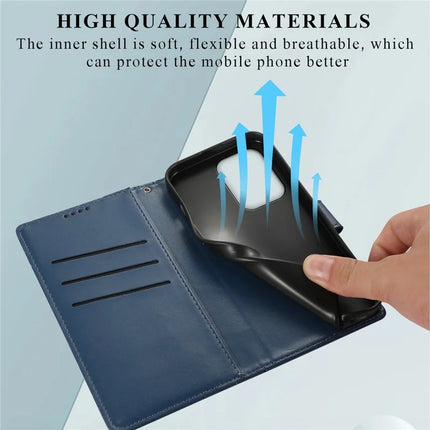 DF-06 For Oppo Reno13 Pro 5G Phone Case Line Imprint Leather Wallet Cover