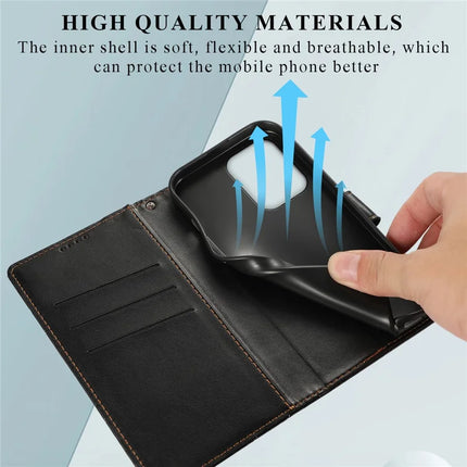 DF-06 For Oppo Reno13 Pro 5G Phone Case Line Imprint Leather Wallet Cover