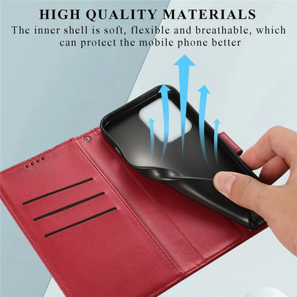 DF-06 For Oppo Reno13 Pro 5G Phone Case Line Imprint Leather Wallet Cover