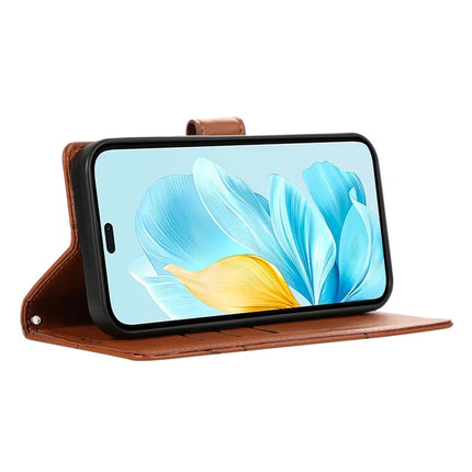 DF-06 For Oppo Reno13 Pro 5G Phone Case Line Imprint Leather Wallet Cover