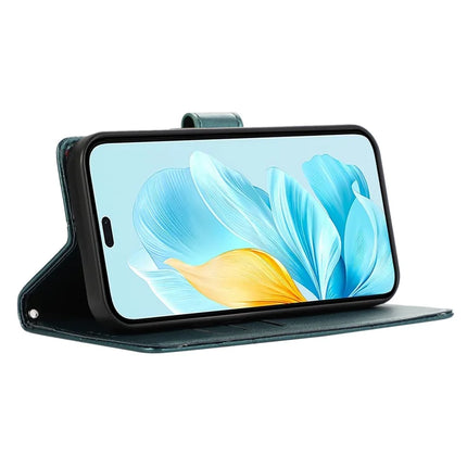 DF-06 For Oppo Reno13 Pro 5G Phone Case Line Imprint Leather Wallet Cover