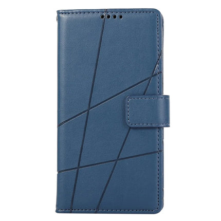 DF-06 For Realme 13+ 5G / 13 Pro 5G (China) Phone Case Line Imprint Leather Wallet Cover