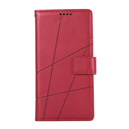 For Realme V60 Pro / C75 Phone Case Line Imprint Leather Wallet Cover