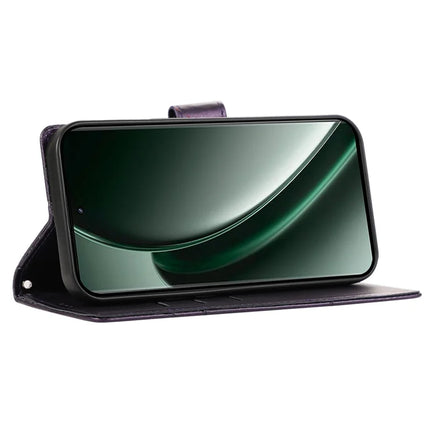 For Realme V60 Pro / C75 Phone Case Line Imprint Leather Wallet Cover
