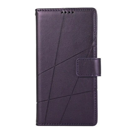 For Honor 300 Phone Case Line Imprint Leather Wallet Cover