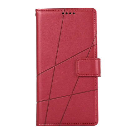 DF-06 For Honor Magic7 Lite 5G / X9c 5G / X60 Pro 5G Phone Case Line Imprint Leather Wallet Cover