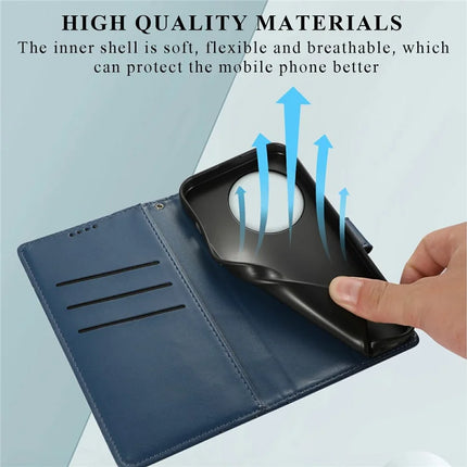 For OnePlus 13R 5G Phone Case Line Imprint Leather Wallet Cover