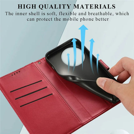 For OnePlus 13R 5G Phone Case Line Imprint Leather Wallet Cover