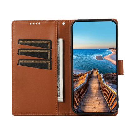 For OnePlus 13R 5G Phone Case Line Imprint Leather Wallet Cover