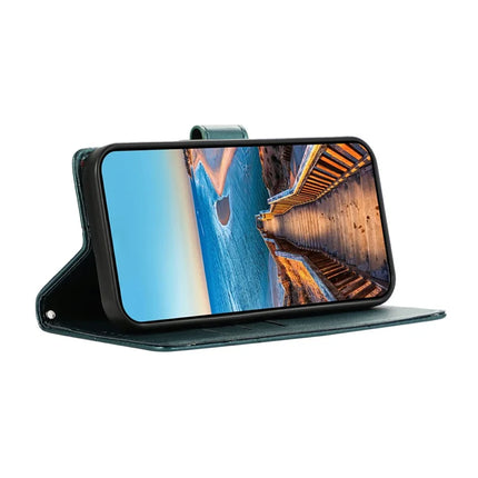 For OnePlus 13R 5G Phone Case Line Imprint Leather Wallet Cover
